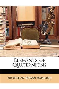 Elements of Quaternions