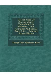 Jewish Code of Jurisprudence