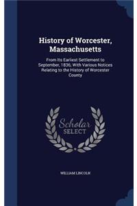 History of Worcester, Massachusetts