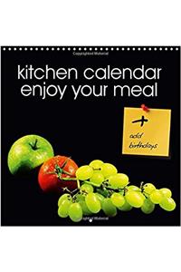 Kitchen Calendar Enjoy Your Meal 2017