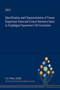 Identification and Characterization of Tumor Suppressor Gene and Cancer Stemness Gene in Esophageal Squamous Cell Carcinoma