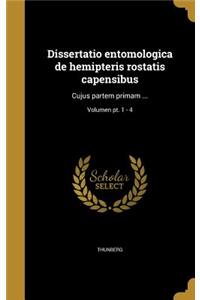 Dissertatio Entomologica de Hemipteris Rostatis Capensibus