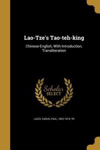 Lao-Tze's Tao-teh-king