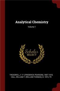 Analytical Chemistry; Volume 1