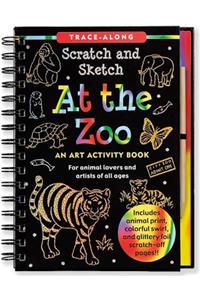 Scratch & Sketch at the Zoo (Trace-Along)