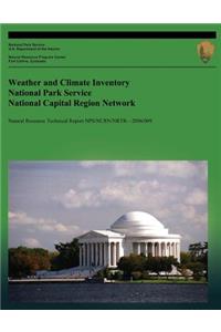 Weather and Climate Inventory National Park Service National Capital Region Network