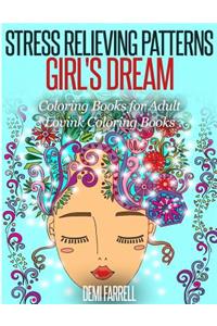 Stress Relieving Patterns Girl's Dream