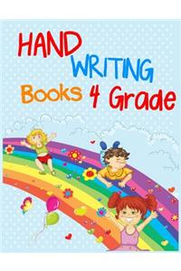Hand Writing Books 4 Grade