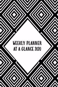 Weekly Planner At A Glance 2020