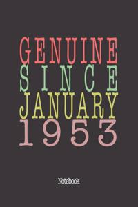 Genuine Since January 1953