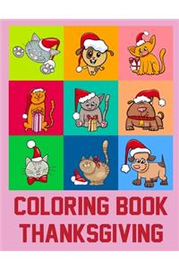 Coloring Book Thanksgiving