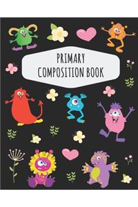 Monster Primary Composition Book