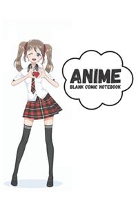 Anime Blank Comic Book