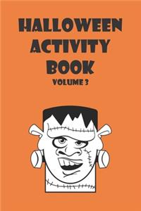 Halloween Activity Book Volume 3