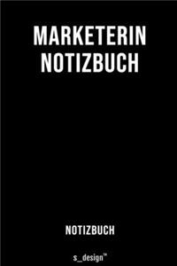 Notizbuch für Marketer / Marketerin