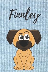 Personalisiertes Notizbuch - Hunde Finnley