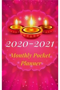 2020-2021 Monthly Pocket Planner