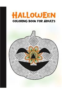 Halloween Coloring Book for Adults