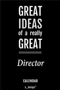 Calendar for Directors / Director