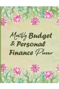 Monthly Budget & Personal Finance Planner