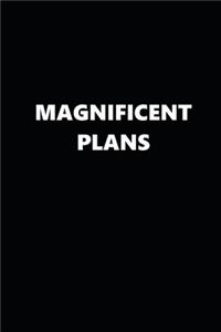 2020 Weekly Planner Funny Humorous Magnificent Plans 134 Pages