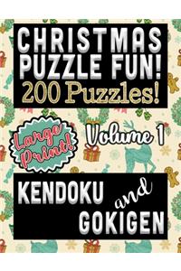 Christmas Puzzle Fun! 200 Puzzles!