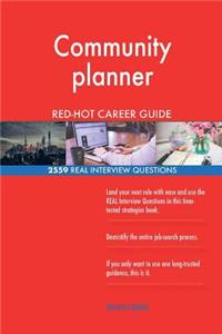 Community planner RED-HOT Career Guide; 2559 REAL Interview Questions