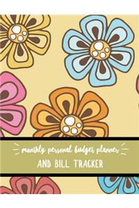 Monthly Personal Budget Planner and Bill Tracker