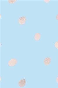 Cute Pattern Rose Gold Sketchbook 9