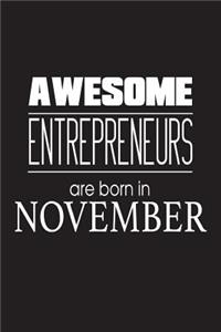 Awesome Entrepreneurs Are Born in November