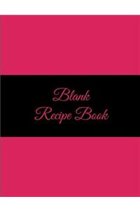Blank Recipe Book