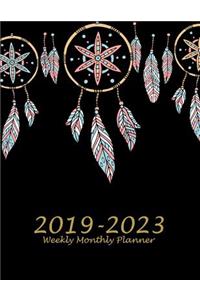 2019-2023 Weekly Monthly Planner