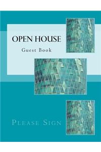 Open House Guest Book