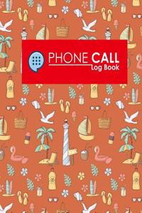 Phone Call Log Book