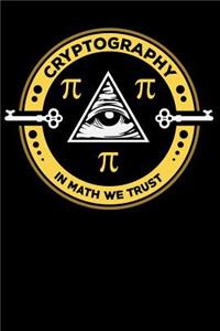 Cryptography in Math We Trust