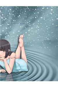 Fantasy Fairy Tale Girl Anime Magic Notebook