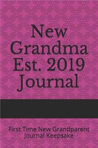 New Grandma Est. 2019 Journal