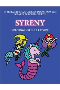 Kolorowanki dla 2-latków (Syreny)