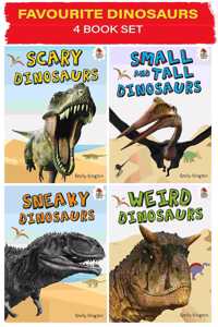 FAVOURITE DINOSAURS 4 BOOK PACK