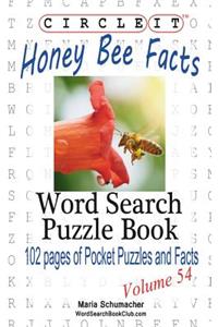 Circle It, Honey Bee Facts, Word Search, Puzzle Book