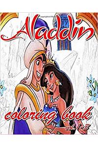 Aladin Coloring Books: Stress Relieving Coloring Book: 1-3
