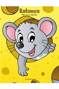Ratones libro para colorear 1