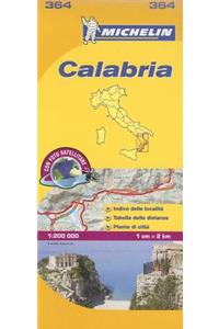 Calabria - Michelin Local Map 364