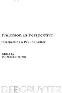 Philemon in Perspective