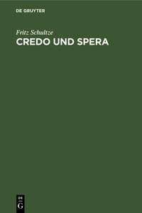 Credo Und Spera