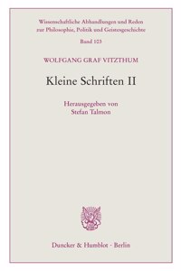 Kleine Schriften II