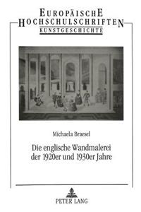 Englische Wandmalerei Der 1920er Und 1930er Jahre