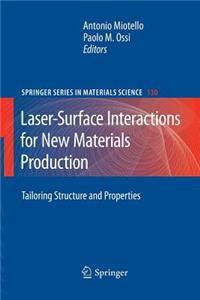 Laser-Surface Interactions for New Materials Production