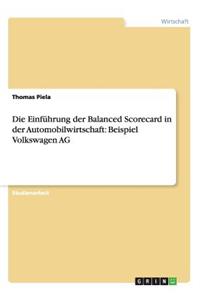 Einführung der Balanced Scorecard in der Automobilwirtschaft