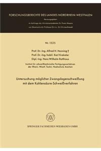 Untersuchung möglicher Zwangslagenschweißung mit dem Kohlensäure-Schweißverfahren